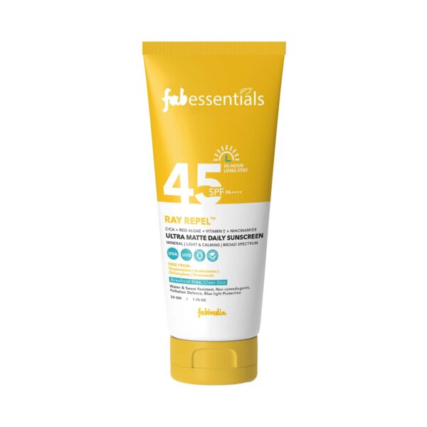 Fabessentials by Fabindia Ultra Matte Daily Sunscreen SPF 45 PA++++ (50 g) - Fabessentials by Fabindia