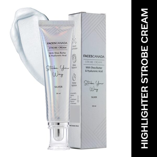 Faces Canada 2-Step Glow Getter Makeup Kit - Silver Strobe Cream(30 ml), Tinted Moisturizer (35 g) - Faces Canada
