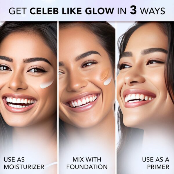 Faces Canada 2-Step Glow Getter Makeup Kit - Silver Strobe Cream(30 ml), Tinted Moisturizer (35 g) - Faces Canada
