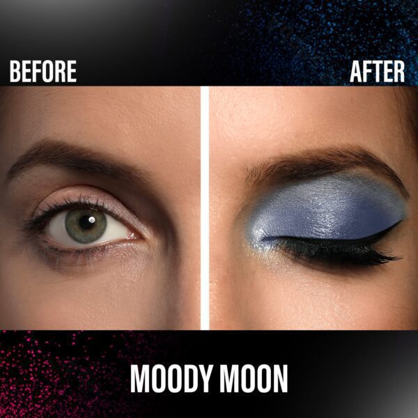 Faces Canada 4 IN 1 Eyeshadow Palette - Moody Moon 06, Shimmer & Matte, Satin Matte Finish (4.8 g) - Faces Canada