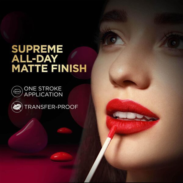 Faces Canada Comfy Matte Liquid Lipstick 10HR Stay No Dryness - End Of Story 03 (3 ml) - Faces Canada