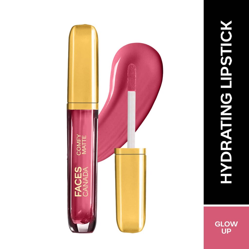 Faces Canada Comfy Matte Liquid Lipstick 10HR Stay No Dryness - Glow Up 28 (3.8 ml) - Faces Canada