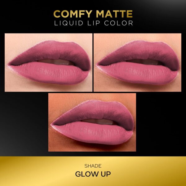 Faces Canada Comfy Matte Liquid Lipstick 10HR Stay No Dryness - Glow Up 28 (3.8 ml) - Faces Canada