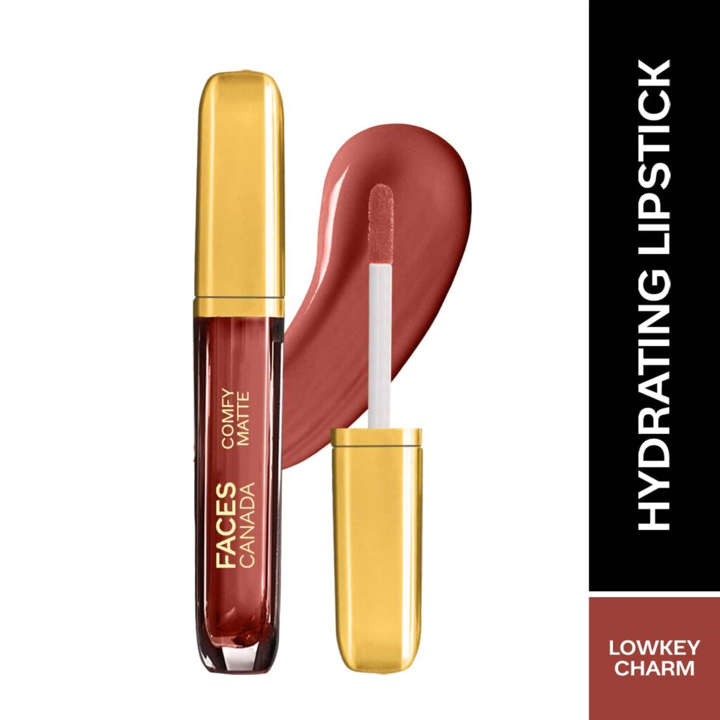 Faces Canada Comfy Matte Liquid Lipstick 10HR Stay No Dryness - Lowkey Charm 30 (3.8 ml) - Faces Canada