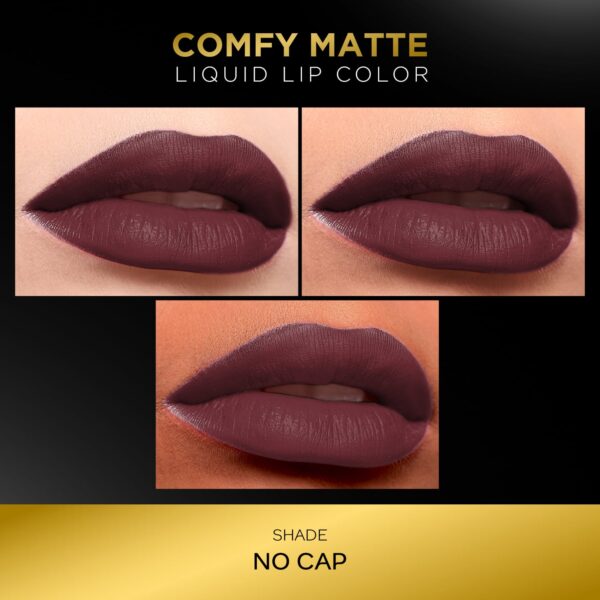 Faces Canada Comfy Matte Liquid Lipstick 10HR Stay No Dryness - NO Cap 32 (3.8 ml) - Faces Canada