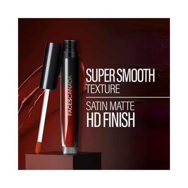 Faces Canada Comfy Silk Liquid Lipstick - 04 Marvelous Mauve (4ml) - Faces Canada