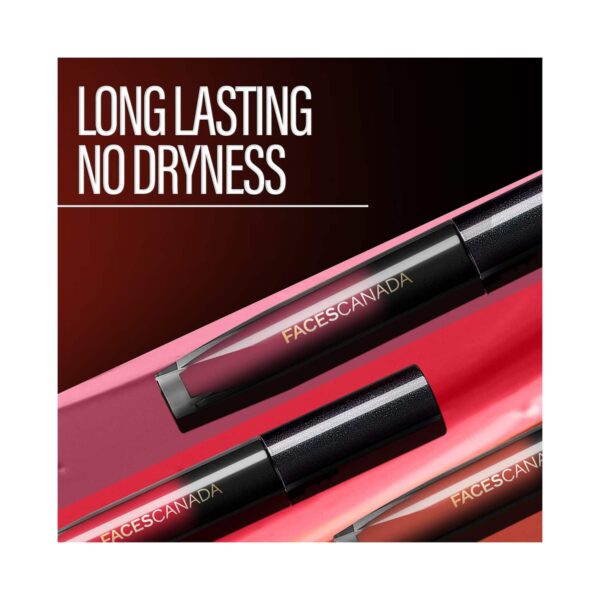 Faces Canada Comfy Silk Liquid Lipstick - 04 Marvelous Mauve (4ml) - Faces Canada