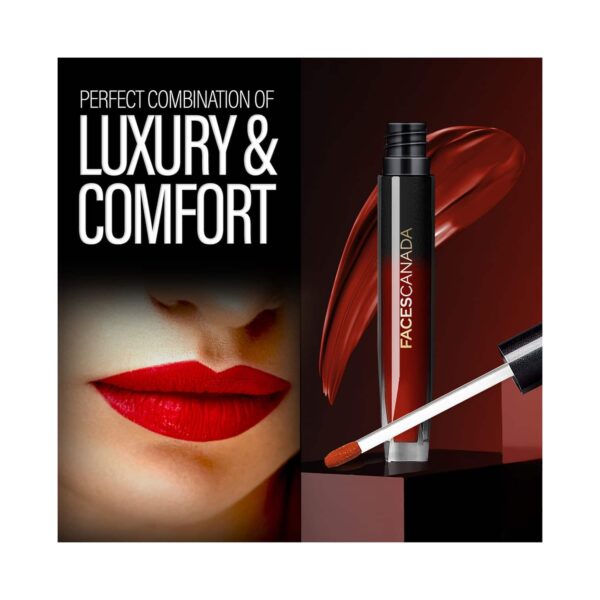 Faces Canada Comfy Silk Liquid Lipstick - 04 Marvelous Mauve (4ml) - Faces Canada
