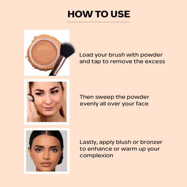 Faces Canada Setting and Finishing Loose Powder, Sheer Coverage & Naturally Radiant Finish (10 g) - Faces Canada