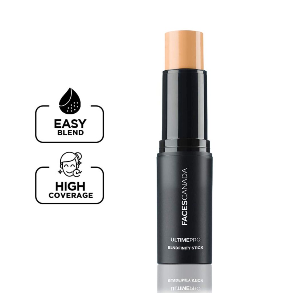 Faces Canada Ultime Pro BlendFinity Stick Foundation - Beige, Creamy Texture (10 g) - Faces Canada