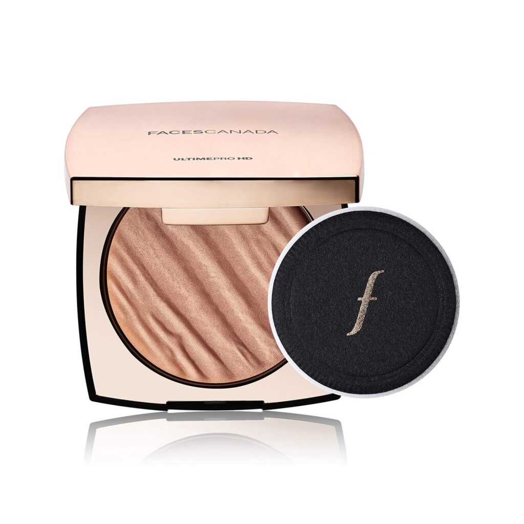 Faces Canada Ultime Pro HD All That Glow Highlighter - Glaze, Long Lasting Flawless Glow (10.5 g) - Faces Canada