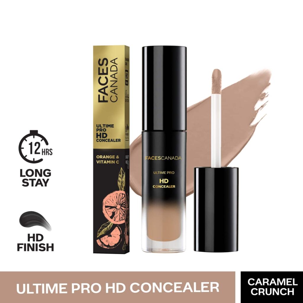 Faces Canada Ultime Pro HD Concealer - Caramel Crunch 03, Natural Matte Finish (3.8 ml) - Faces Canada