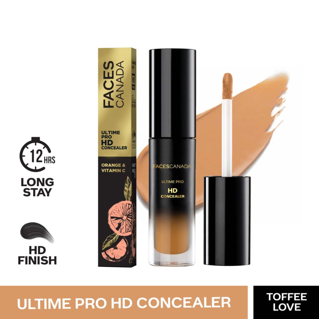 Faces Canada Ultime Pro HD Concealer - Toffee Love 04, Natural Matte Finish (3.8 ml) - Faces Canada