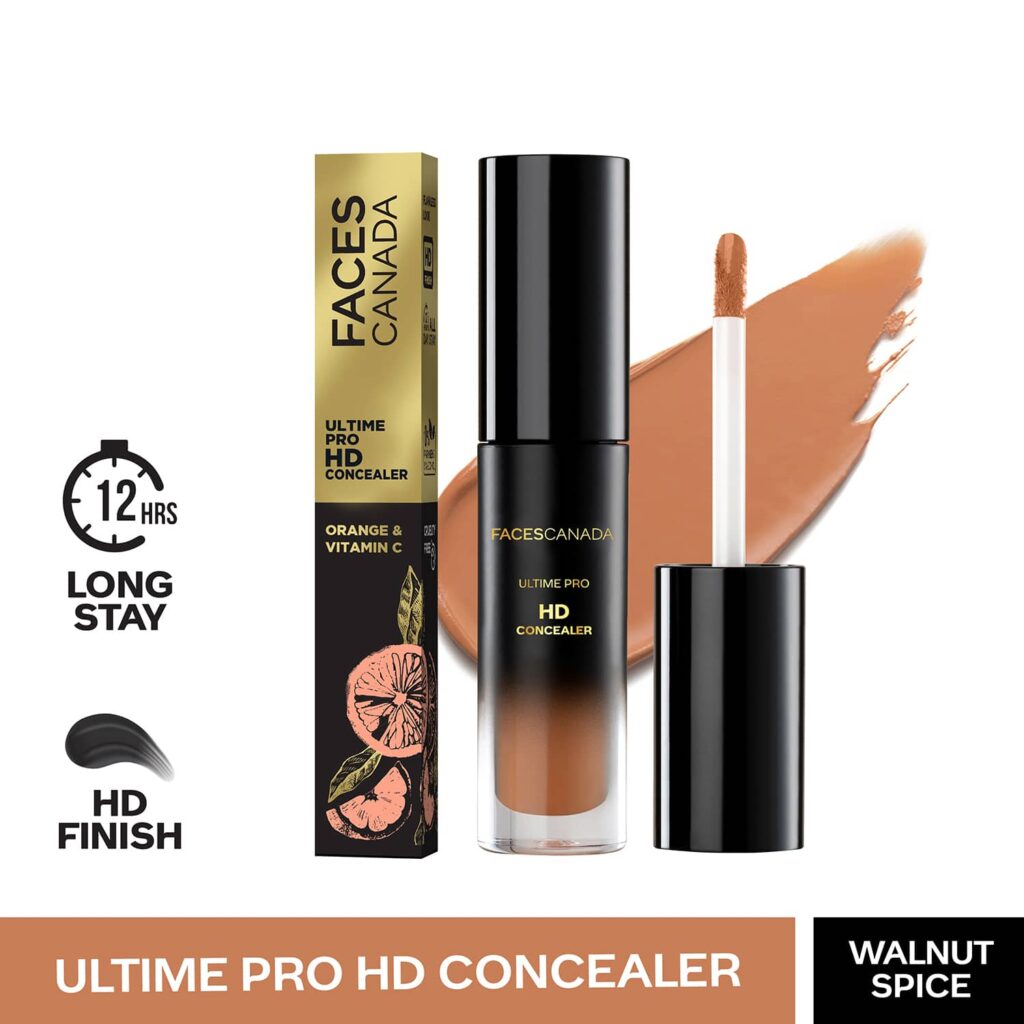 Faces Canada Ultime Pro HD Concealer - Walnut Spice 05, Natural Matte Finish (3.8 ml) - Faces Canada