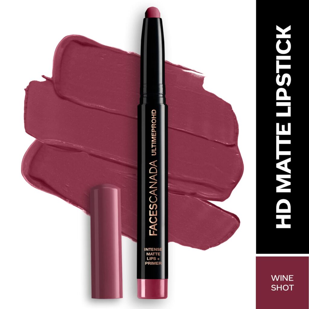Faces Canada Ultime Pro HD Intense Matte Lips + Primer 9HR Long Stay - Scandalous 13 (1.4 g) - Faces Canada