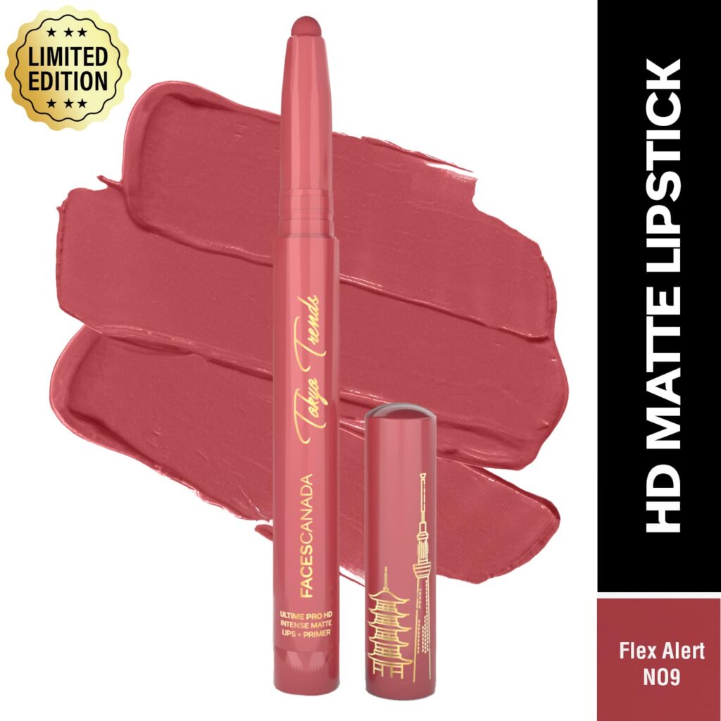 Faces Canada Ultime Pro HD Intense Matte Lips + Primer Limited Edition - Flex Alert N09 (1.4 g) - Faces Canada