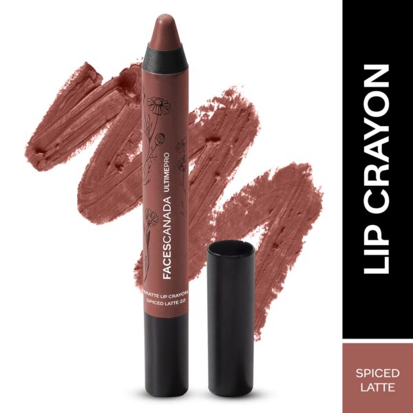 Faces Canada Ultime Pro Matte Lip Crayon - 22 Spiced Latte (2.8g) - Faces Canada