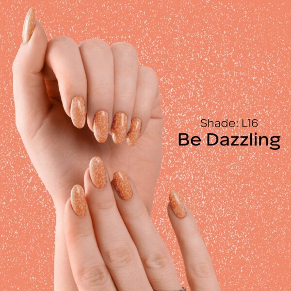 Faces Canada Ultime Pro Splash Luxe Nail Enamel Glossy Finish Quick Drying - Be Dazzling L16 (12 ml) - Faces Canada