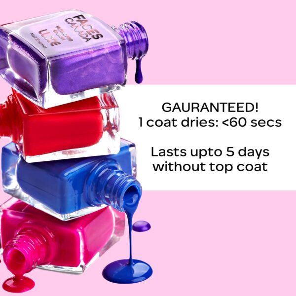 Faces Canada Ultime Pro Splash Luxe Nail Enamel Glossy Finish Quick Drying - Beau-tie L27 (12 ml) - Faces Canada