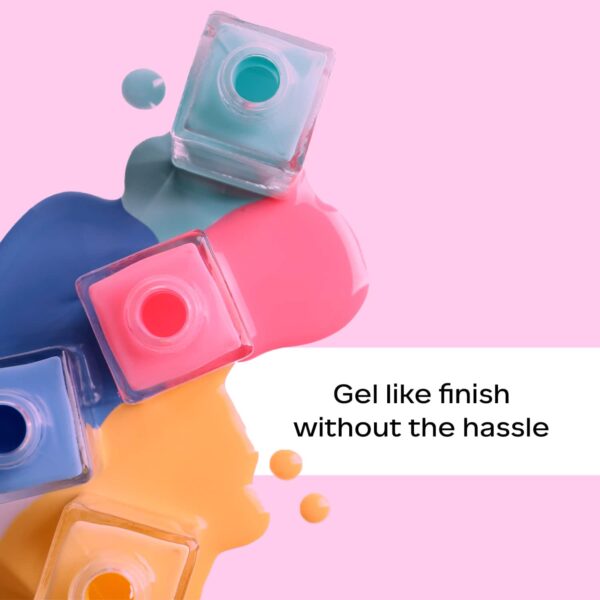Faces Canada Ultime Pro Splash Luxe Nail Enamel Glossy Finish Quick Drying - Ruby Rush L18 (12 ml) - Faces Canada