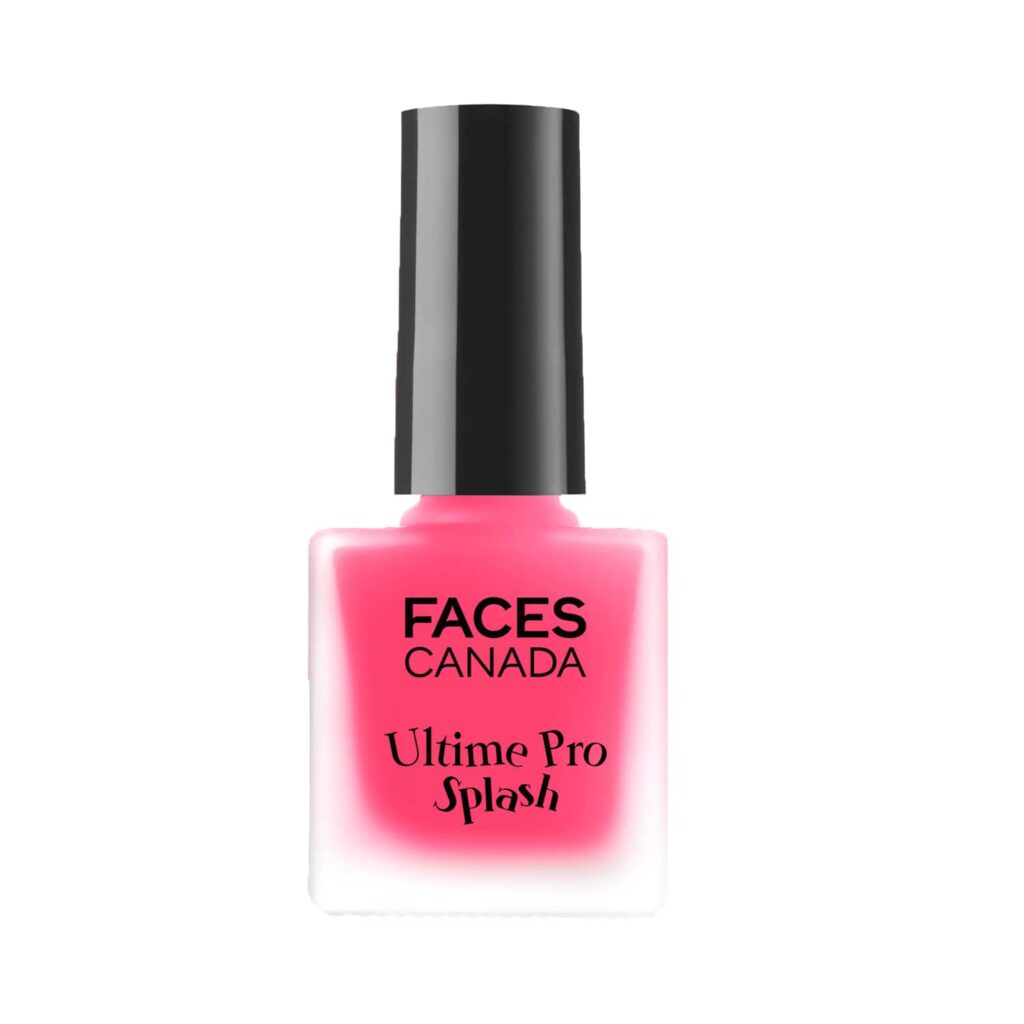 Faces Canada Ultime Pro Splash Matte Nail Enamel - Coral Passion M02 (8 ml) - Faces Canada