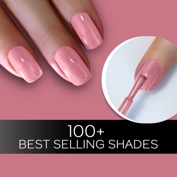 Faces Canada Ultime Pro Splash Mini Nail Enamel - Color Up 34 Glossy, Quick Drying (5 ml) - Faces Canada