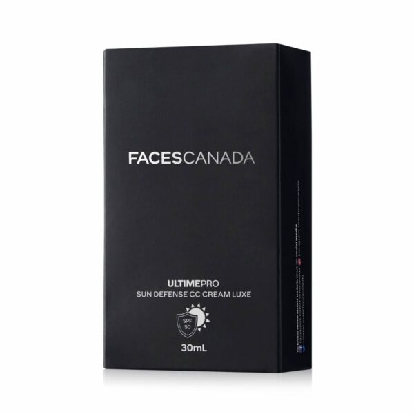 Faces Canada Ultime Pro Sun Defense CC Cream Luxe SPF 50 - Ivory, Brightens Dull Complexion (30 ml) - Faces Canada