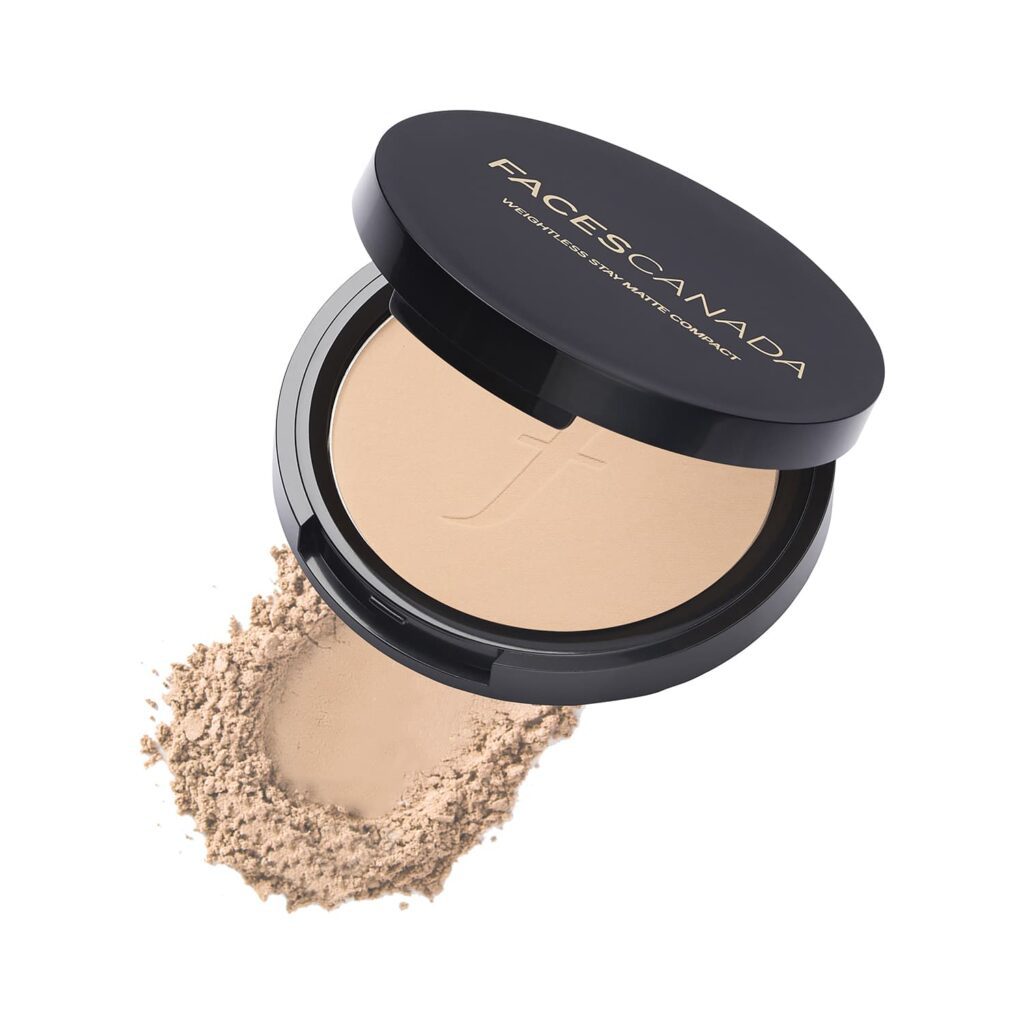 Faces Canada Weightless Stay Matte Compact - 01 Ivory (9g) - Faces Canada