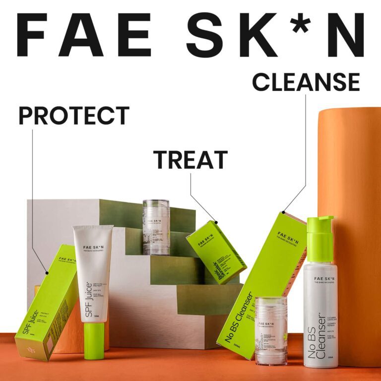 FAE BEAUTY 3-Step Healthy Skin Set - SPF Juice & Basic Skinstick & No BS Cleanser - FAE BEAUTY