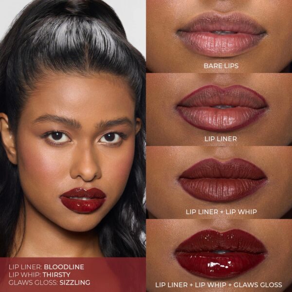 FAE BEAUTY Re Define Lip Liner - Long-Lasting, Matte, Non-drying - Bloodline (0.3 g) - FAE BEAUTY