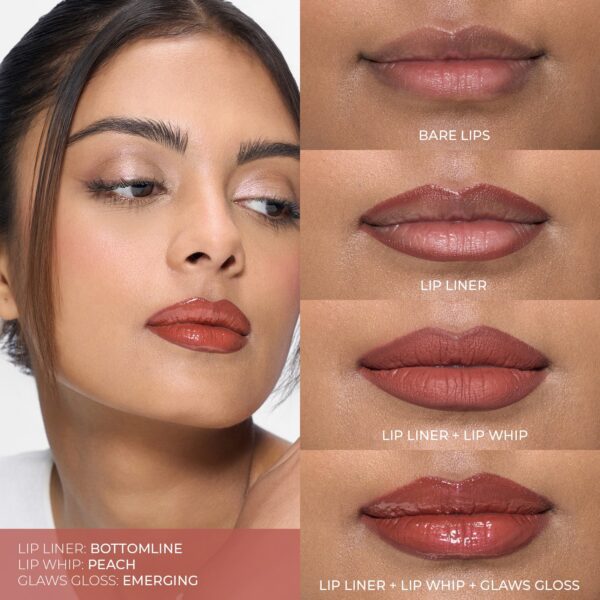 FAE BEAUTY Re Define Lip Liner - Long-Lasting, Matte, Non-drying - Bottomline (0.3 g) - FAE BEAUTY