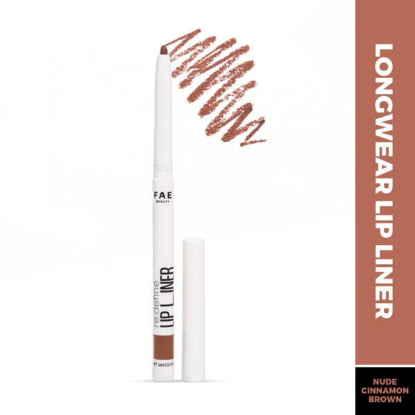 FAE BEAUTY Re Define Lip Liner - Long-Lasting, Matte, Non-drying - Bottomline (0.3 g) - FAE BEAUTY