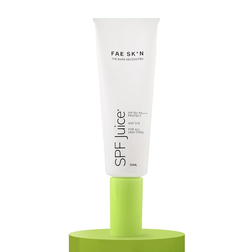 FAE Beauty SPF 50+ PA++++ Lightweight Sunscreen | For Oily, Dry, Combination, Normal & Acne-Prone Skin | Hybrid, Broad-spectrum | UVA & UVB Protection | No White Cast |...
