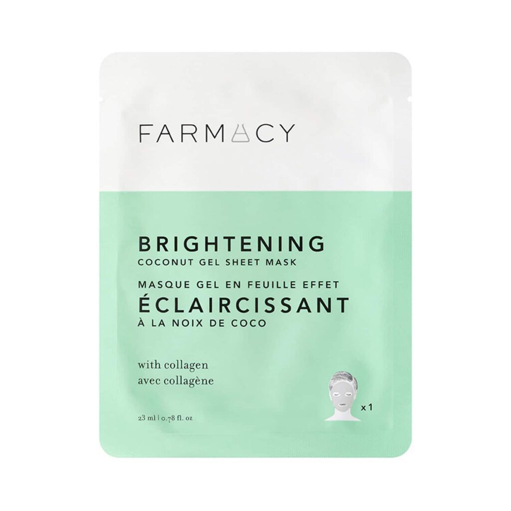 Farmacy Beauty Brightening Coconut Gel Sheet Mask (23ml) - Farmacy Beauty