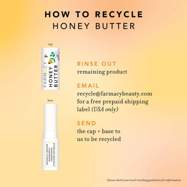 Farmacy Beauty Honey Butter Beeswax Lip Balm (3.4g) - Farmacy Beauty