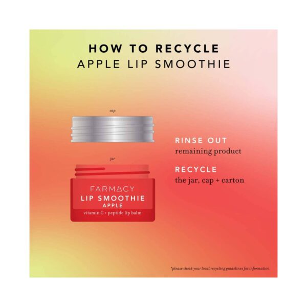 Farmacy Beauty Lip Smoothie Vitamin C + Peptide Lip Balm (10 g) - Farmacy Beauty