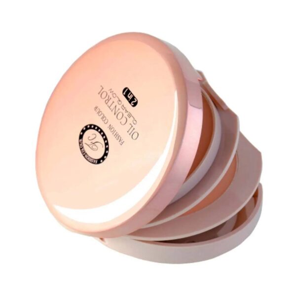 Fashion Colour 2-In-1 Compact Face Powder - 05 Shade (20g) - Fashion Colour