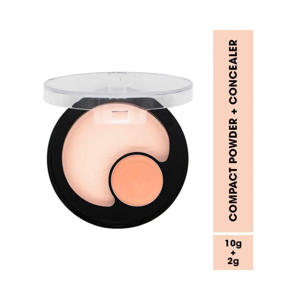 Fashion Colour 2-In-1 Compact Powder & Concealer - 04 Shade (12g) - Fashion Colour