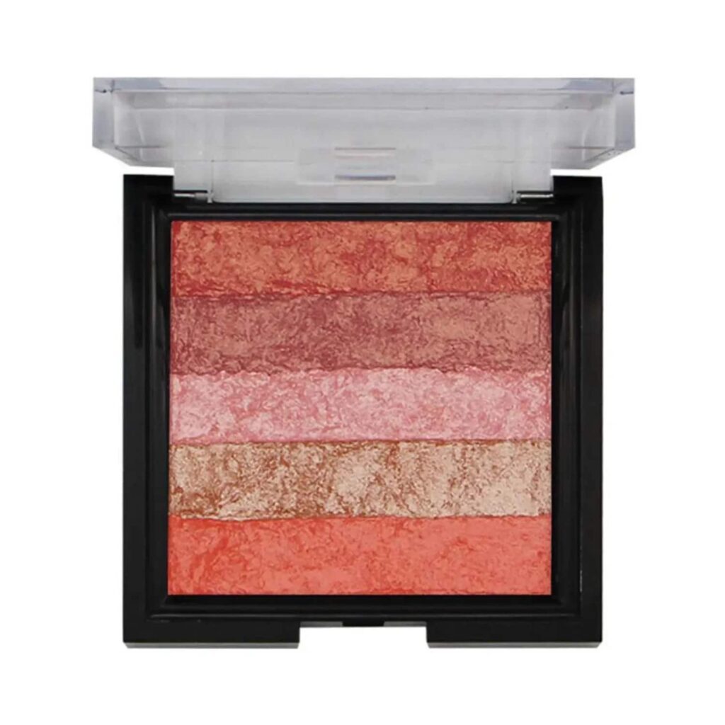 Fashion Colour 2-in-1 Shimmer Brick And Blusher - 03 Shade (8g) - Fashion Colour