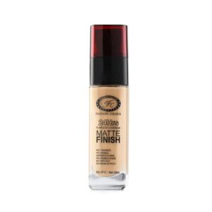 Fashion Colour 24Hrs Matte Finish Foundation - 03 Ivory Buff (30ml) - Fashion Colour