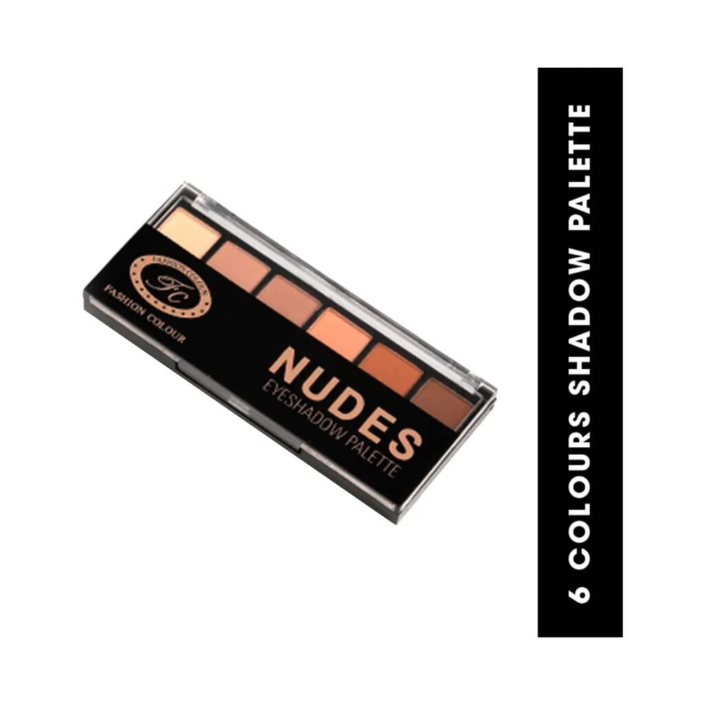 Fashion Colour 6 Colours Eyeshadow Palette - 01 Shade (12g) - Fashion Colour