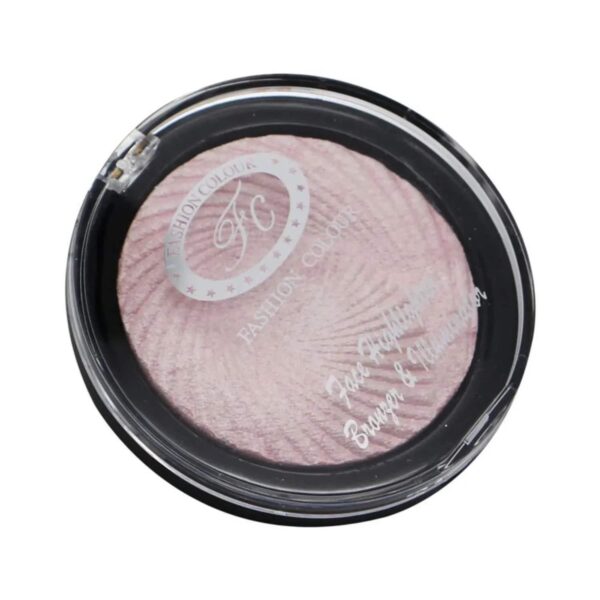 Fashion Colour Face Highlighter Bronzer And Illuminator - 04 Shade (7.5g) - Fashion Colour