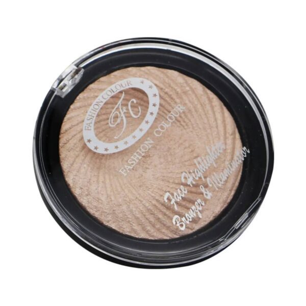 Fashion Colour Face Highlighter Bronzer And Illuminator - 05 Shade (7.5g) - Fashion Colour