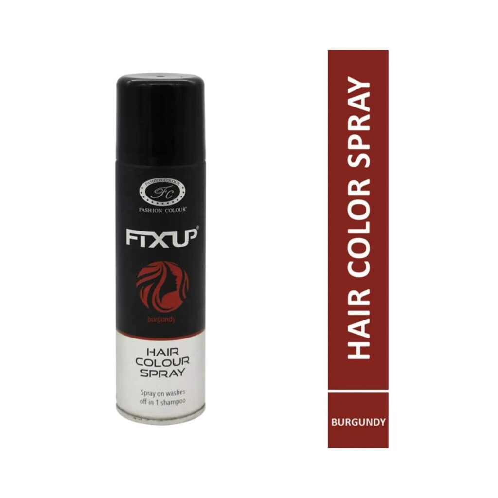 Fashion Colour Hair Colour Spray - Burgundy (150ml) - Fashion Colour