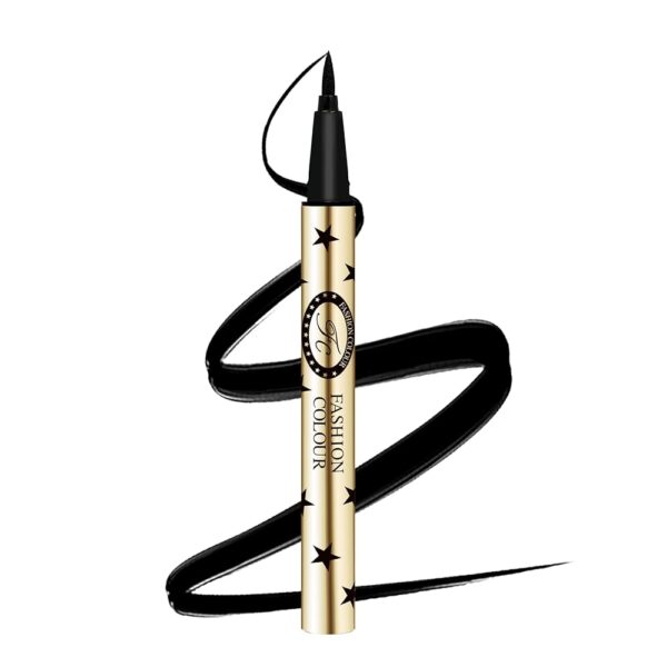 FASHION COLOUR HD Waterproof and Smudge Proof Sketch Eyeliner | Quick Drying Formula | Matte Finish | Eyeliner For Women | Felt Tip Applicator, Lasts Upto 24 Hr | Pack of 1