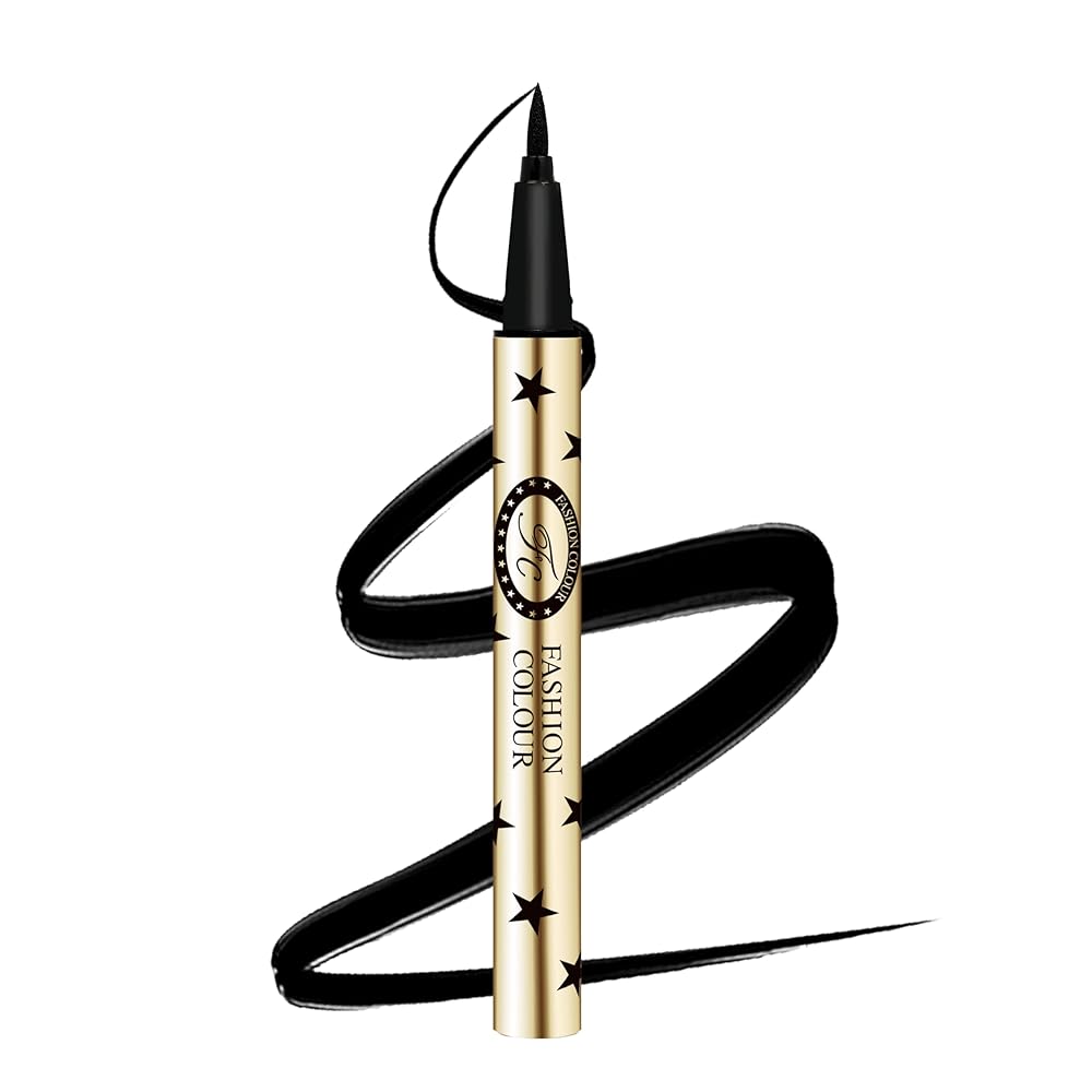 FASHION COLOUR HD Waterproof and Smudge Proof Sketch Eyeliner | Quick Drying Formula | Matte Finish | Eyeliner For Women | Felt Tip Applicator, Lasts Upto 24 Hr | Pack of 1
