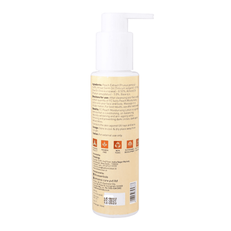 Fashion Colour Ivory Peach Moisturiser (100ml) - Fashion Colour