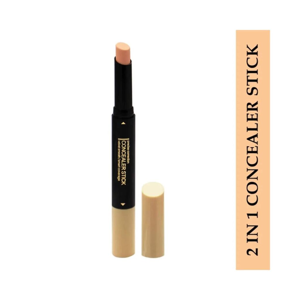 Fashion Colour Jersy Girl 2-In-1 Double Perfecting Correction Concealer Stick - 02 Shade (2.2g) - Fashion Colour