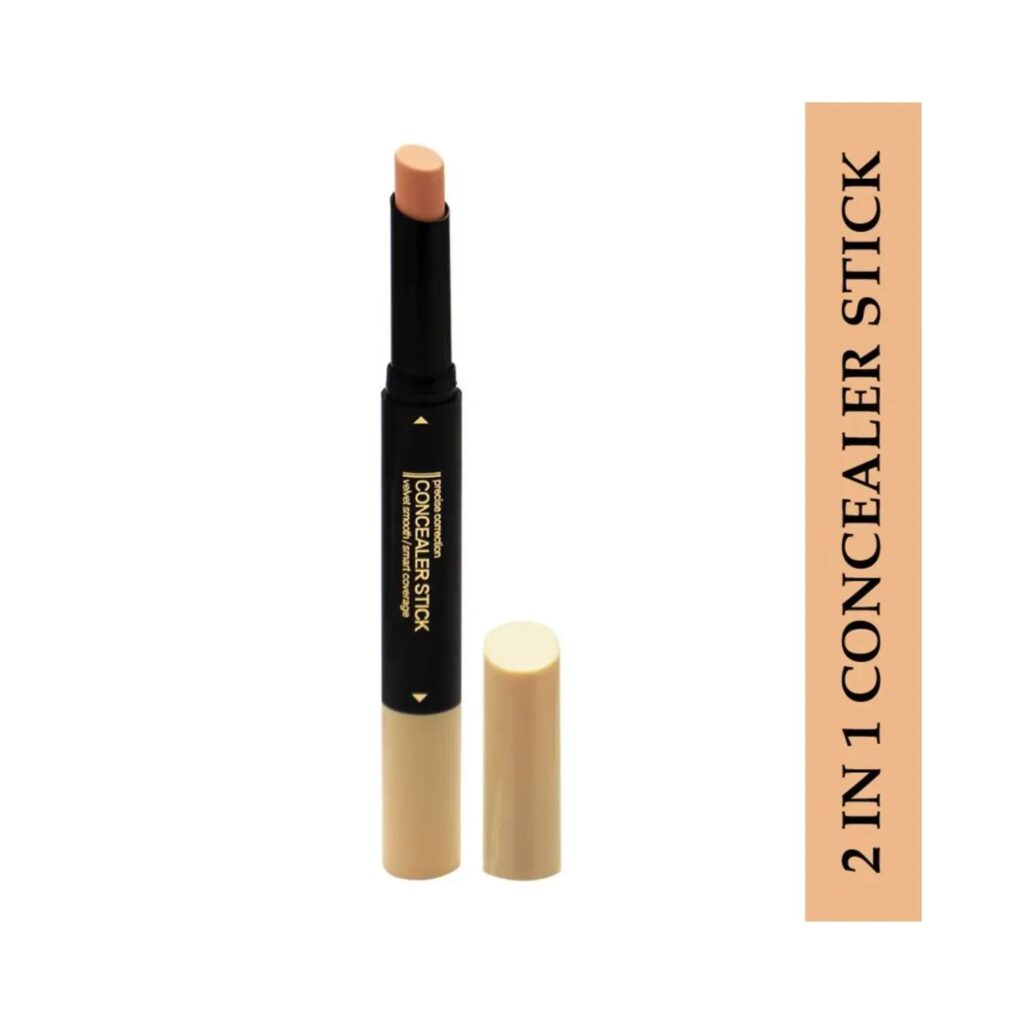 Fashion Colour Jersy Girl 2-In-1 Double Perfecting Correction Concealer Stick - 03 Shade (2.2g) - Fashion Colour