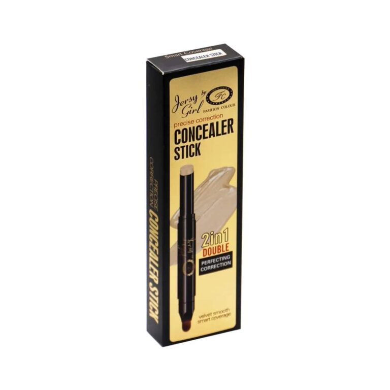Fashion Colour Jersy Girl 2-In-1 Double Perfecting Correction Concealer Stick - 03 Shade (2.2g) - Fashion Colour